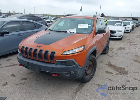 2014 Jeep Cherokee Trailhawk from USA, damaged, VIN 1C4PJMBS6EW276446